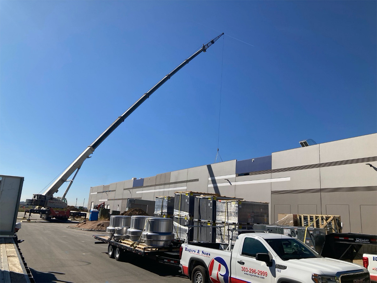 HVAC retrofit Install
