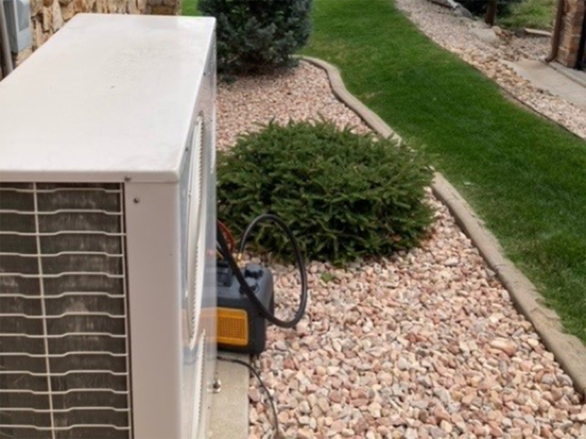 outside ac unit