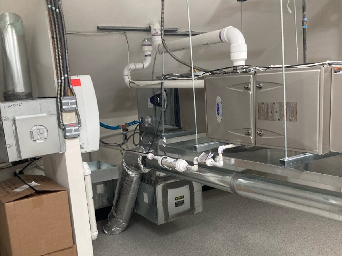 upgraded hvac system